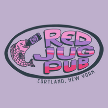 Load image into Gallery viewer, Red Jug Pub Cortland Drink Like a Fish Surfer
