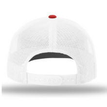 Load image into Gallery viewer, Red Jug Panel Trucker Hat
