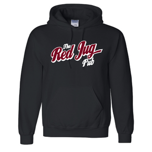 Red Jug Pub Script Hooded Sweatshirt