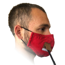 Load image into Gallery viewer, Red Jug Pub Face Mask with Straw Hole