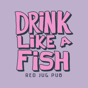 Red Jug Pub Cortland Drink Like a Fish Surfer