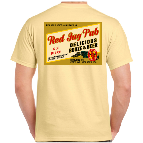 Red Jug Pub Cortland Join the Club T-Shirt