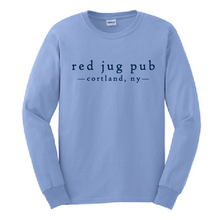 Load image into Gallery viewer, Red Jug Pub Cortland Drink Like a Fish Winter Long Sleeve
