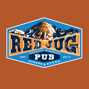 Red Jug Pub Oneonta Adventure T-Shirt