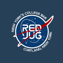 Load image into Gallery viewer, Red Jug Pub Cortland Catch A Buzz Flag
