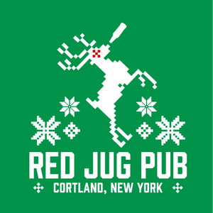 Red Jug Pub Cortland Holiday Bear LST