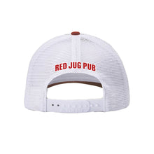 Load image into Gallery viewer, Red Jug Pub Devil Trucker Hat
