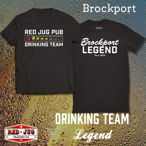 Red Jug Pub Brockport Legend