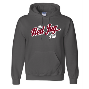 Red Jug Pub Script Hooded Sweatshirt